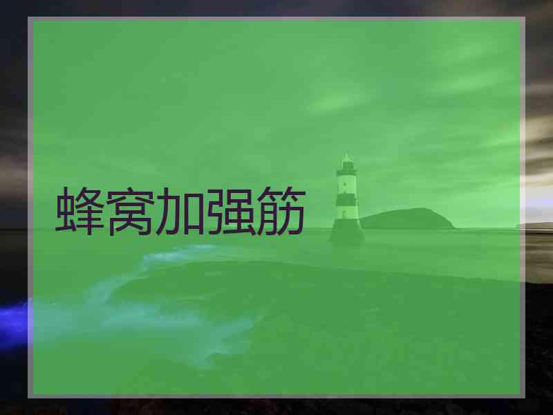 蜂窝加强筋 蜂窝加强筋