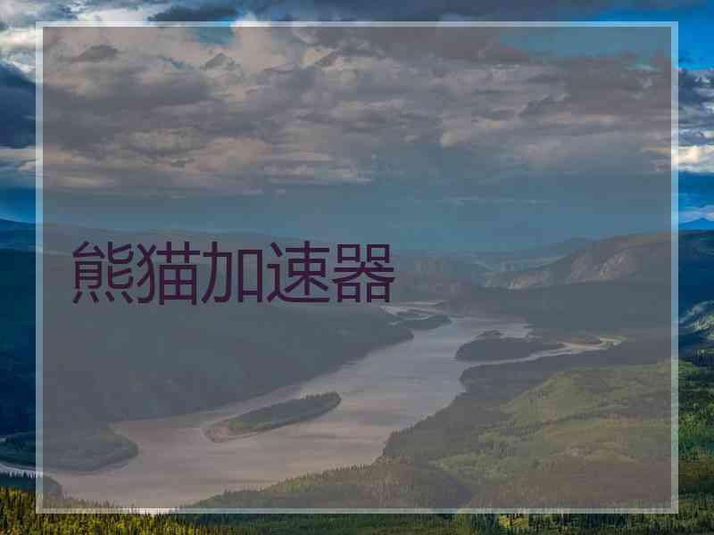 熊猫加速器