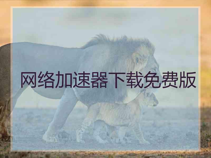 网络加速器下载免费版