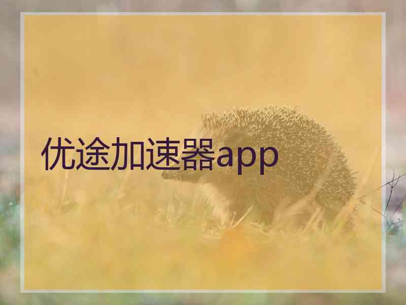 优途加速器app