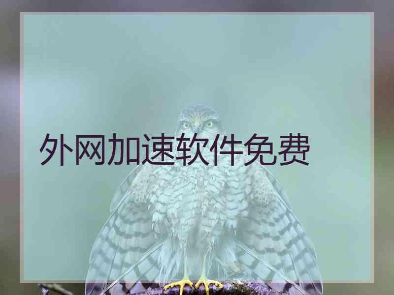 外网加速软件免费