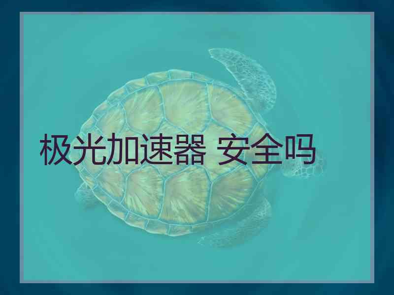 极光加速器 安全吗