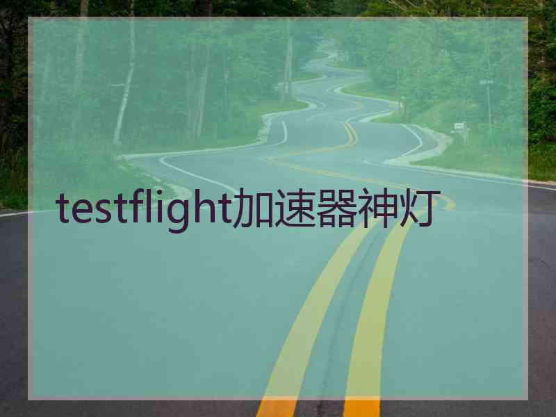 testflight加速器神灯