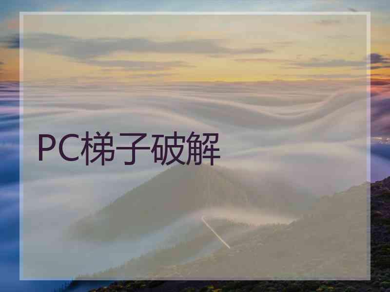 PC梯子破解