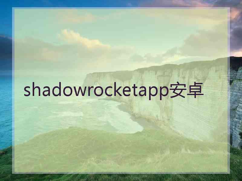 shadowrocketapp安卓