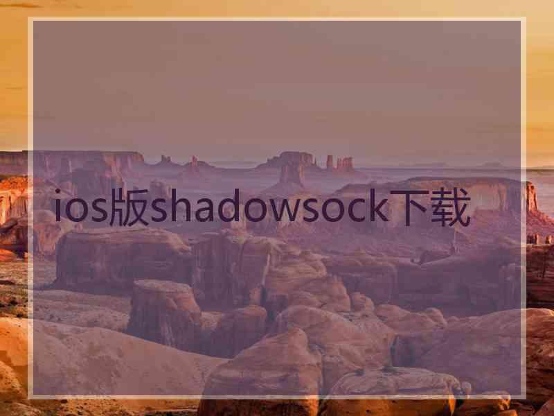 ios版shadowsock下载