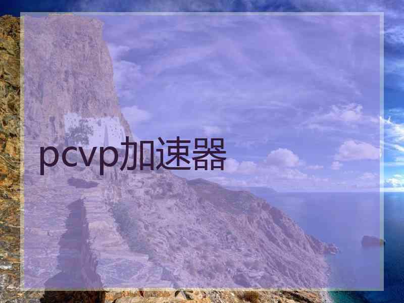 pcvp加速器