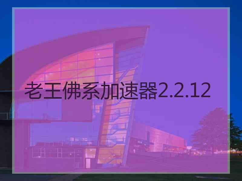 老王佛系加速器2.2.12