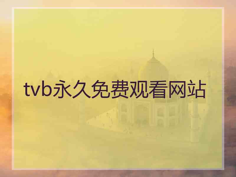 tvb永久免费观看网站