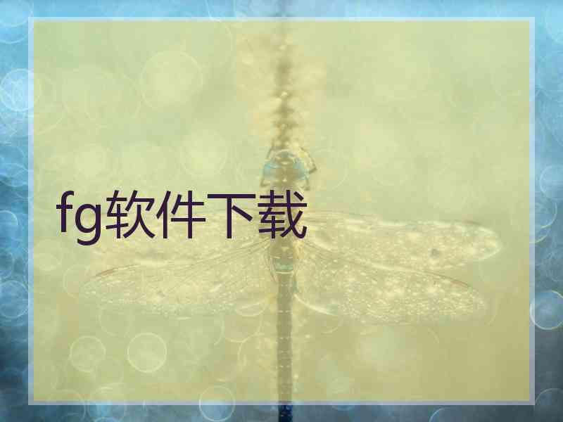 fg软件下载