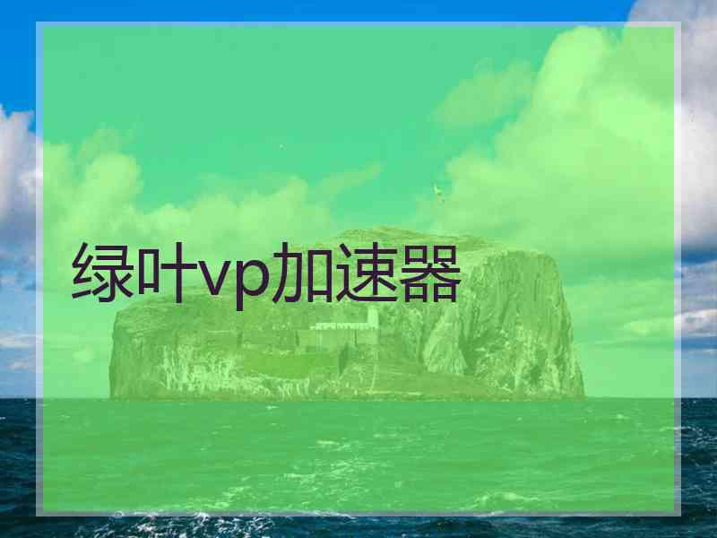 绿叶vp加速器