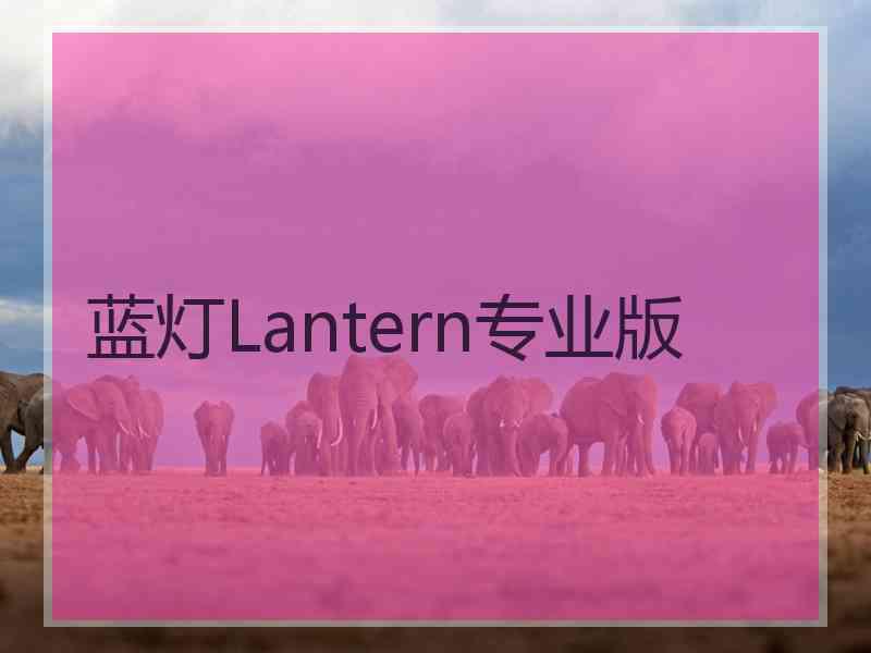 蓝灯Lantern专业版