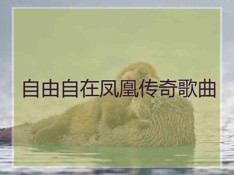 自由自在凤凰传奇歌曲