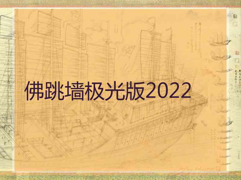 佛跳墙极光版2022