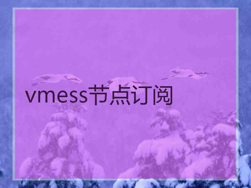 vmess节点订阅