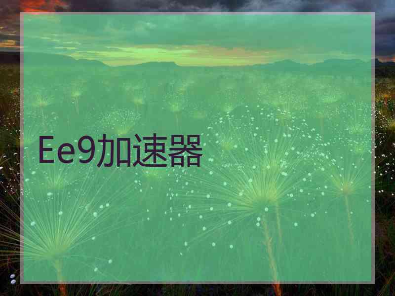Ee9加速器