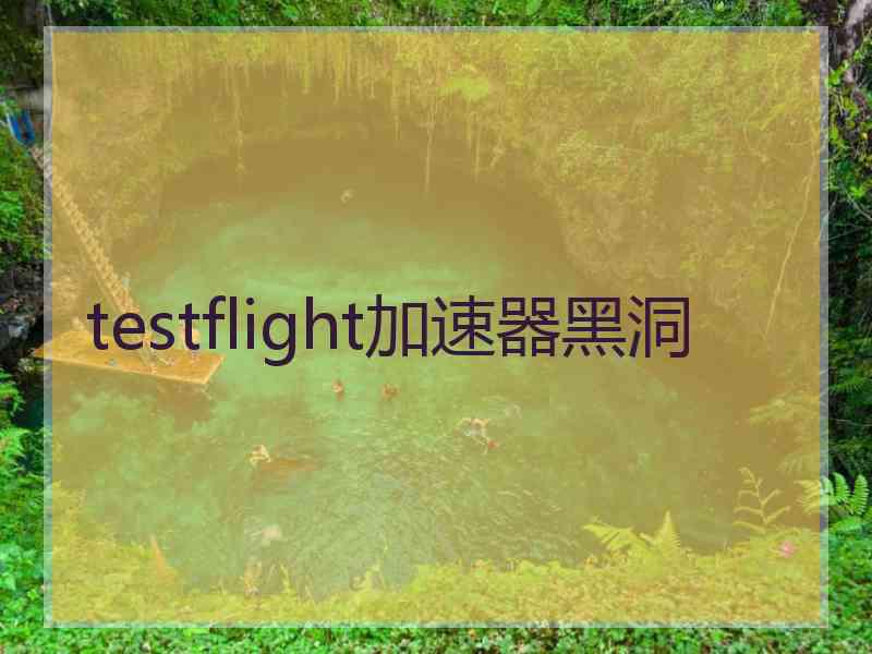 testflight加速器黑洞