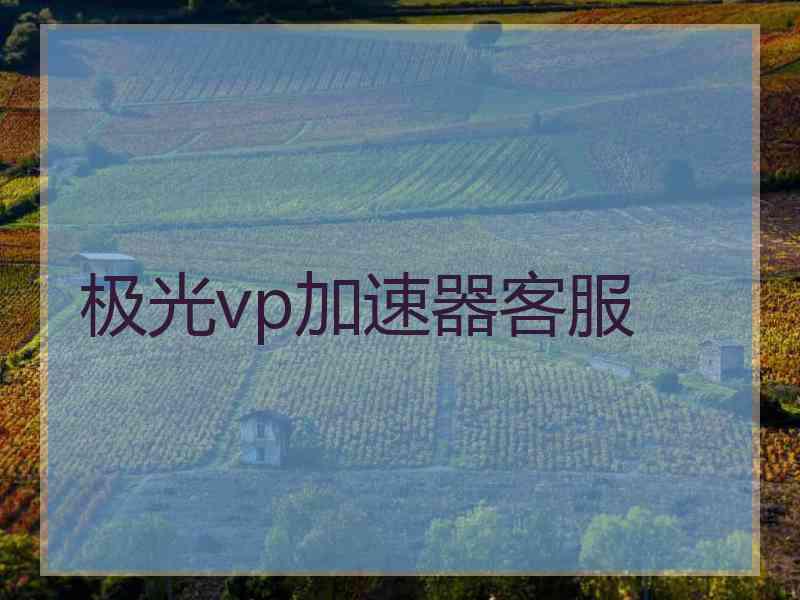 极光vp加速器客服