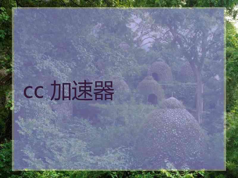 cc 加速器