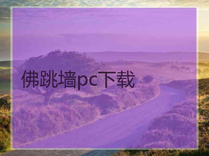 佛跳墙pc下载