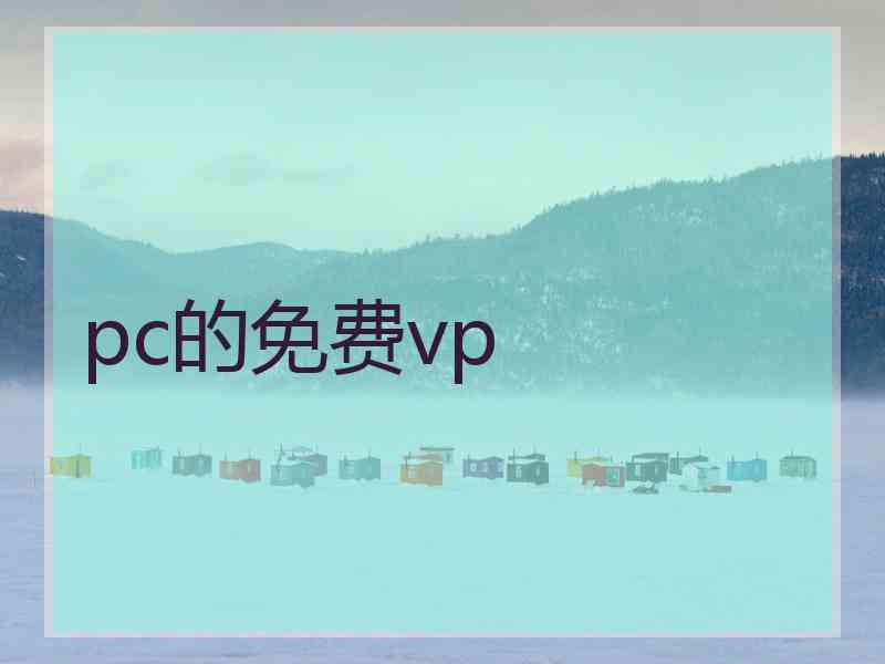 pc的免费vp