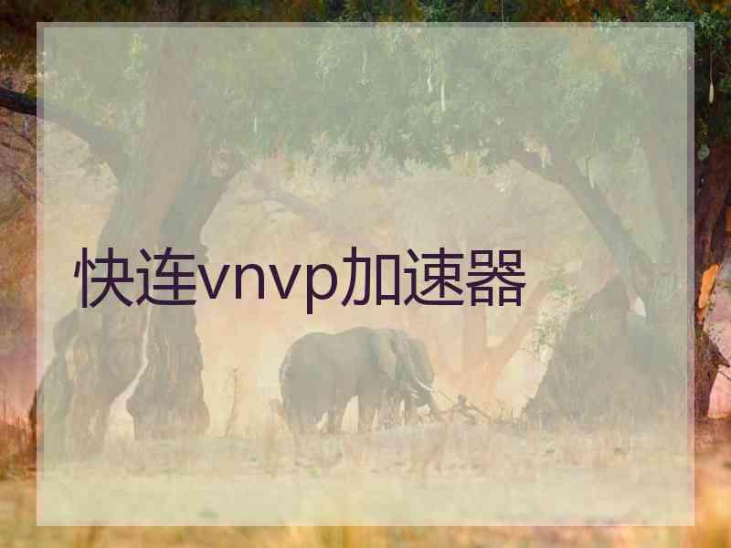 快连vnvp加速器