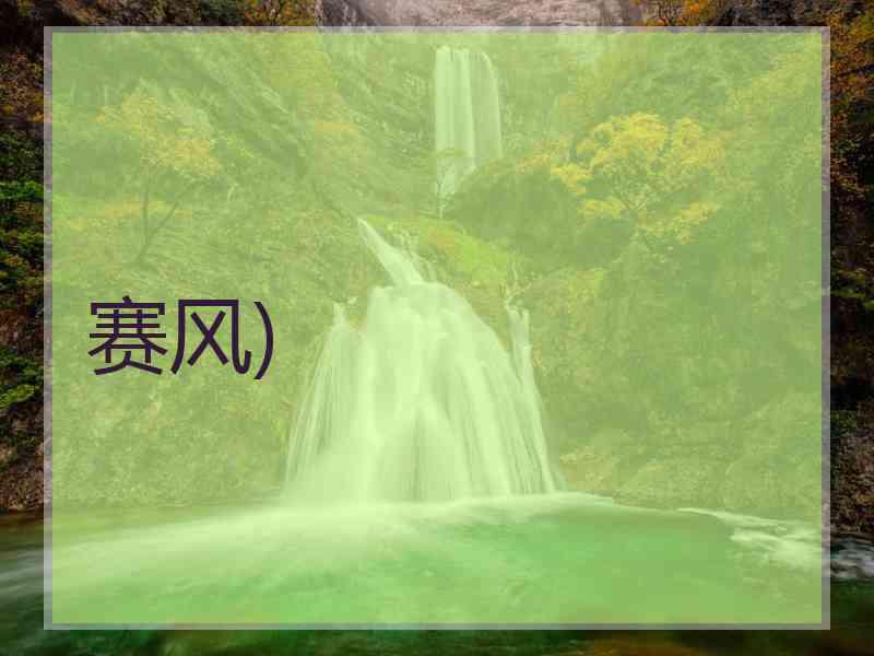 赛风)