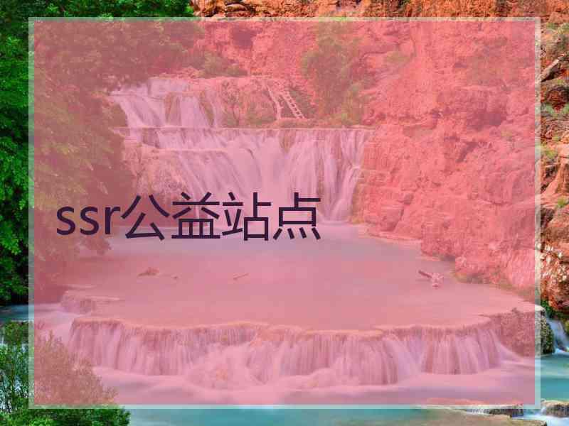 ssr公益站点