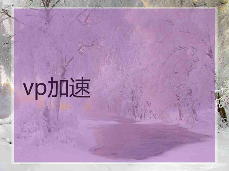 vp加速