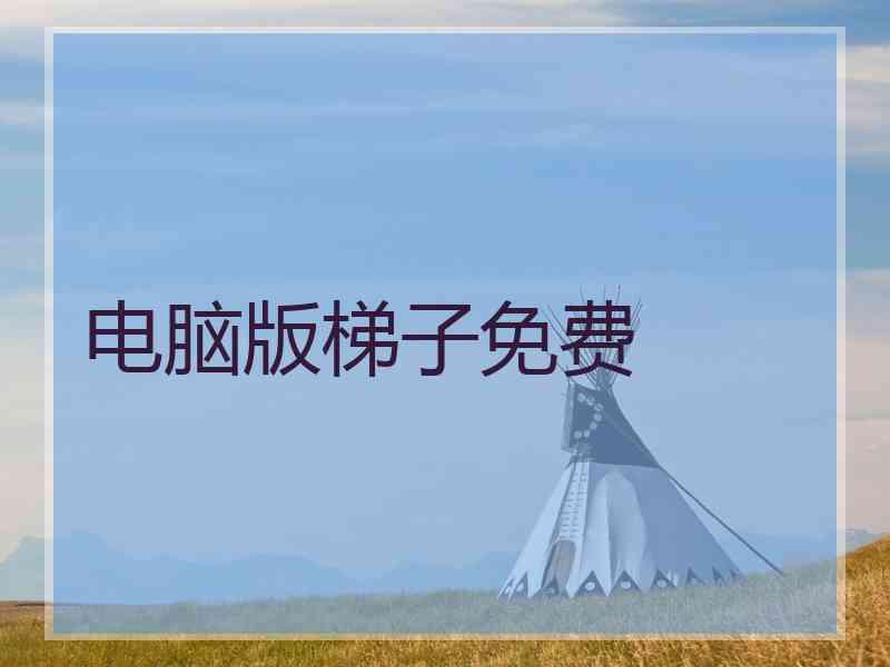 电脑版梯子免费