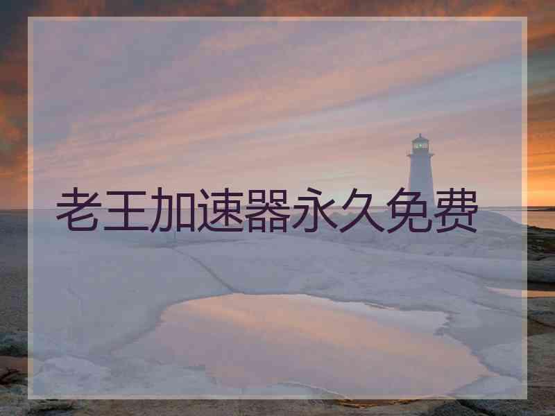 老王加速器永久免费