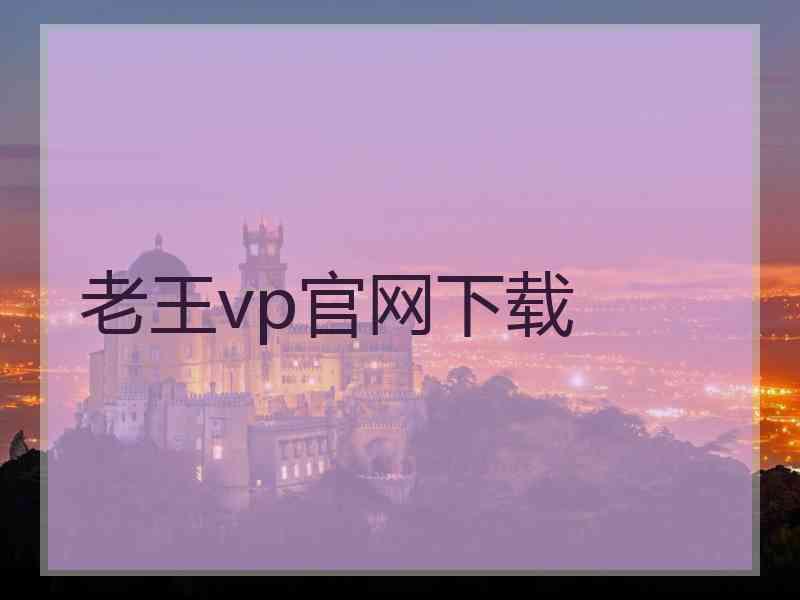 老王vp官网下载