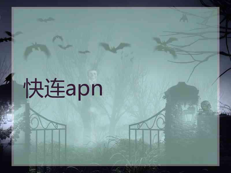 快连apn