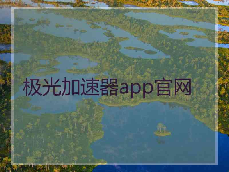 极光加速器app官网