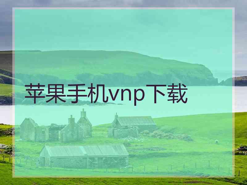 苹果手机vnp下载