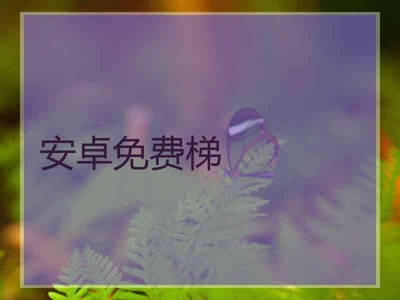 安卓免费梯