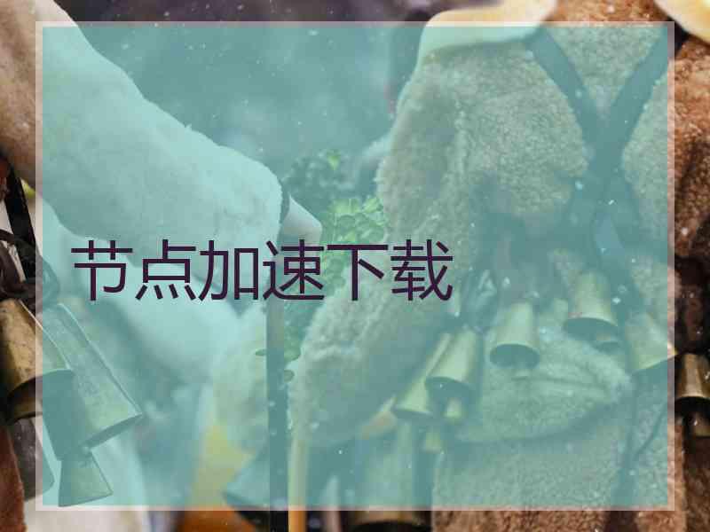 节点加速下载