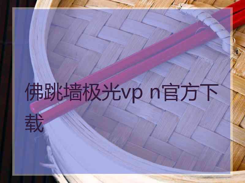 佛跳墙极光vp n官方下载