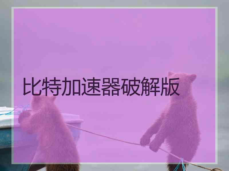 比特加速器破解版