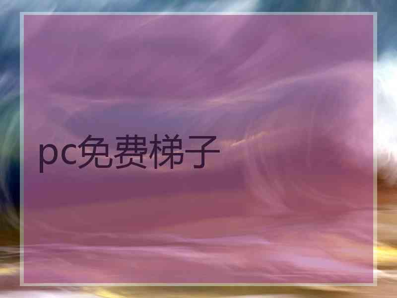 pc免费梯子