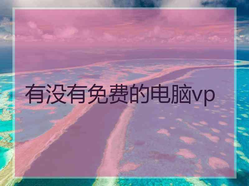 有没有免费的电脑vp