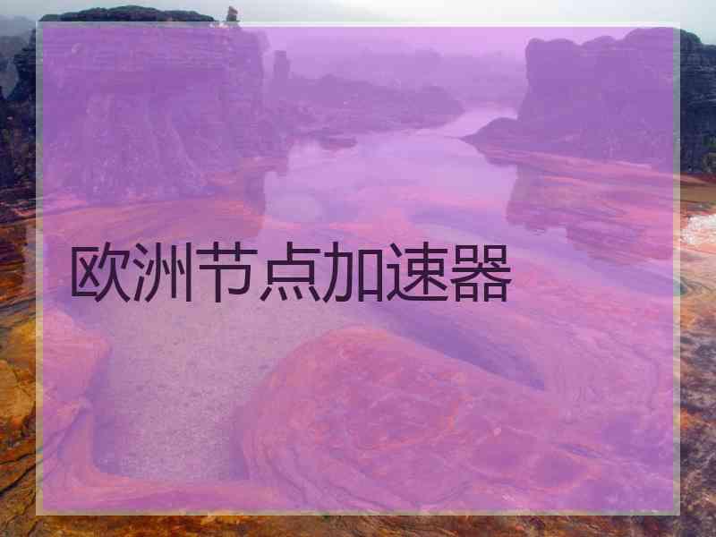 欧洲节点加速器