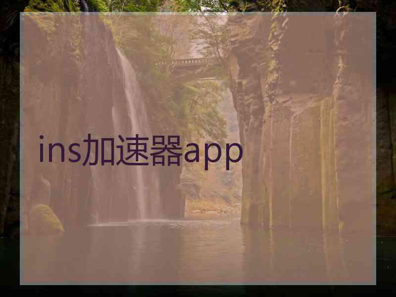 ins加速器app