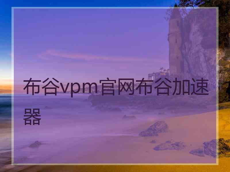 布谷vpm官网布谷加速器