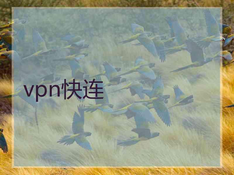 vpn快连