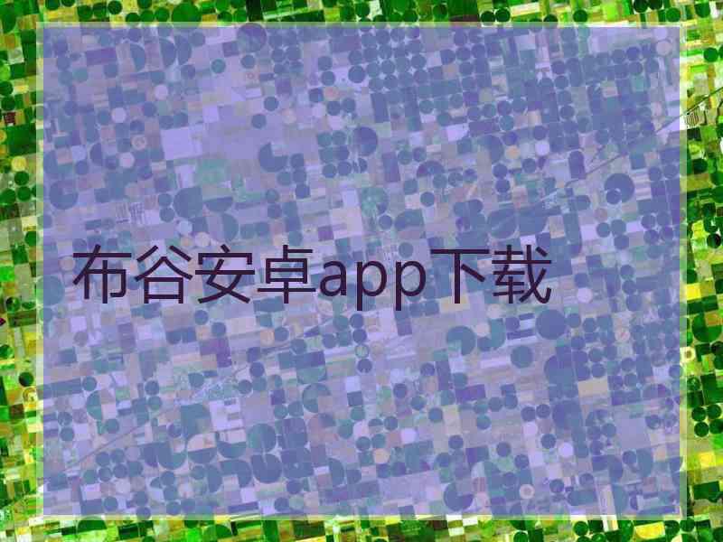 布谷安卓app下载
