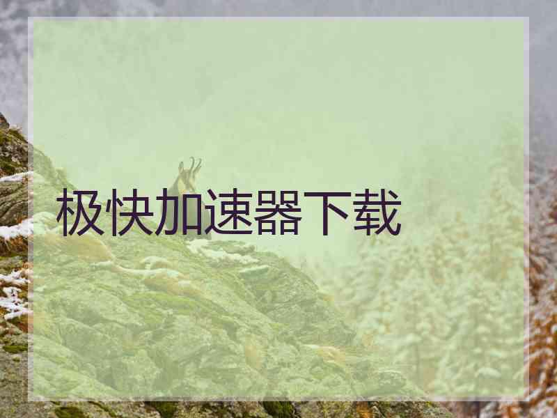 极快加速器下载