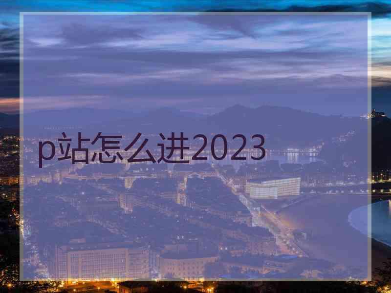 p站怎么进2023