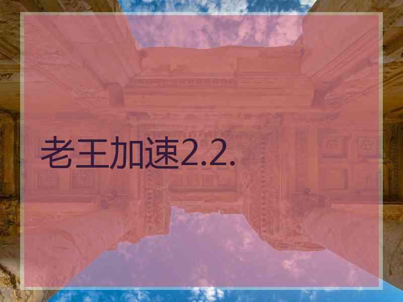 老王加速2.2.