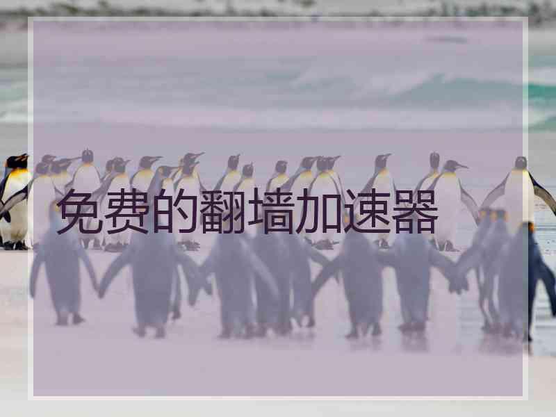 免费的翻墙加速器